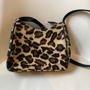 Leopard Print Shoulder Bag